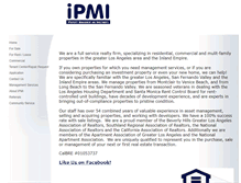 Tablet Screenshot of ipmi.biz
